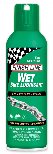 Lubrifiant à chaine de vélo Finish Line «Wet» - Dumoulin Bicyclettes