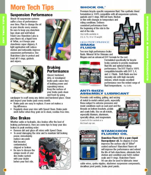 Finish Line Bicycle Lubricants And Care Products Maintenance Guide