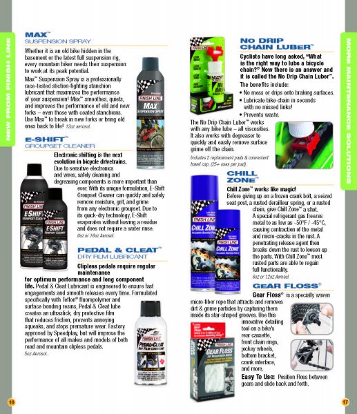 Finish Line Bicycle Lubricants And Care Products Maintenance Guide