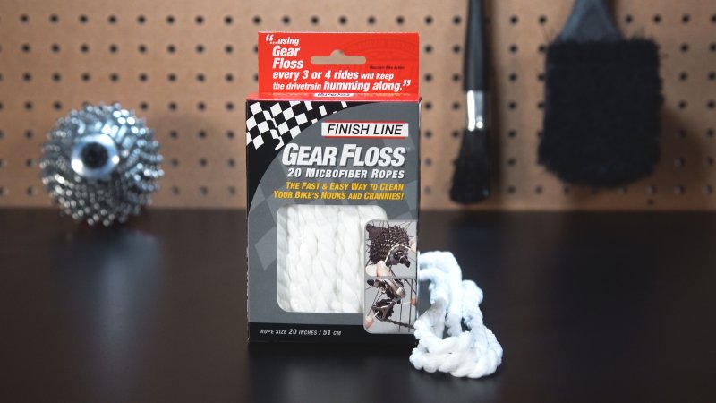 New Finish Line Gear Floss Microfiber Cleaning Rope 