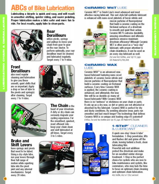 Bike lubrication and cleaning on sale